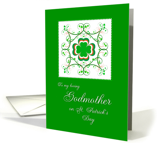 St. Patrick's Day - Godmother card (160074)