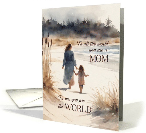 Happy Mothers Day from Daughter card (1831316)