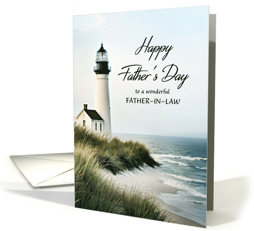 Happy Fathers Day for Father in Law card (1849910)