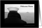 Welcome Home - Navy card