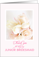 Junior Bridesmaid - Thank You card