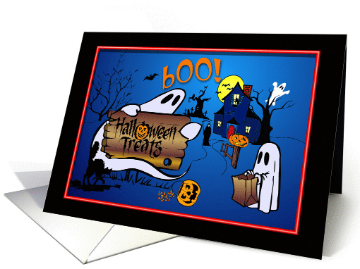 Happy Halloweeen Boo! card (212842)