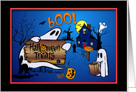 Happy Halloweeen Boo! card