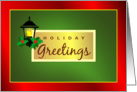 Holiday Greetings card