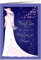 Thank You - Matron of Honor card