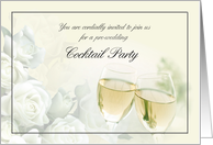 Pre-Wedding Cocktail Party Invitation card