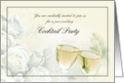 Pre-Wedding Cocktail Party Invitation card