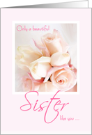 Be My Maid of Honor - Sister card