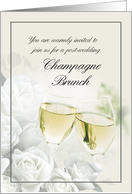 Post-Wedding Champagne Brunch card