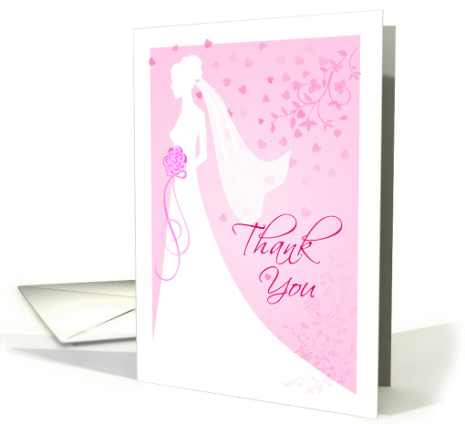 Thank You - from Bride card (273186)