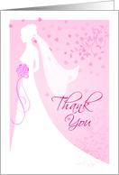 Thank You - from Bride card