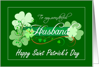 St. Patricks Day Card - Husband card