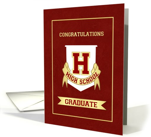 Graduation Congratulations - High School card (400577)