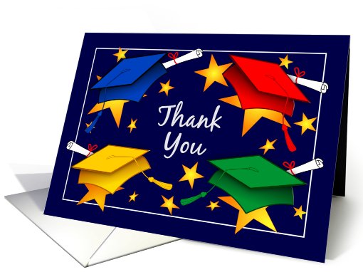 Graduation Thank You card (402767)