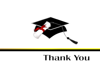 Graduation Thank You...