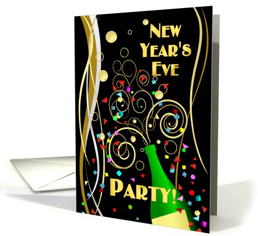 New Year's Eve Party Invitation card (468540)