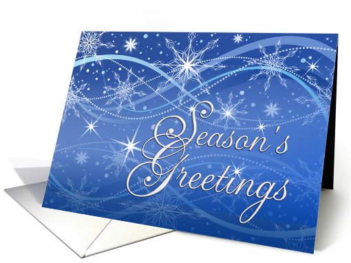 Season's Greetings - Business Holiday card (469804)