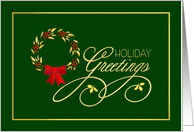 Holiday Greetings - Elegant Holiday Cards