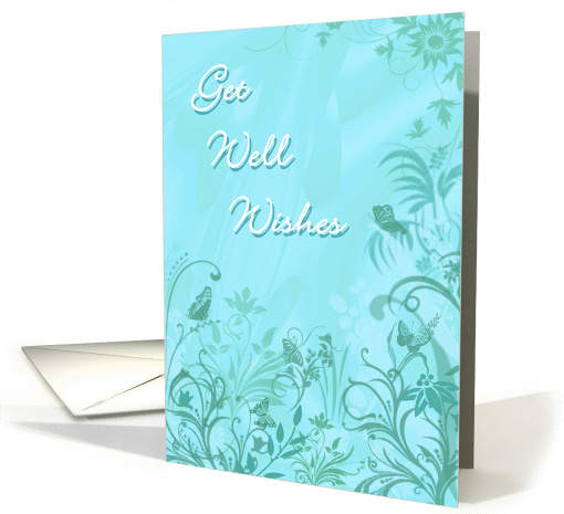 Get Well Wishes card (51347)