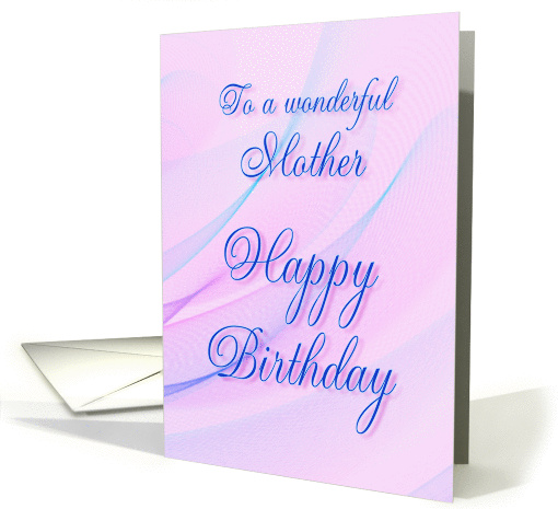Birthday - Mother card (87611)