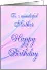 Birthday - Mother card