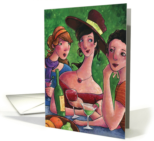 Gossip Sisters card (82148)