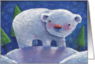 Christmas Critters: Bear card
