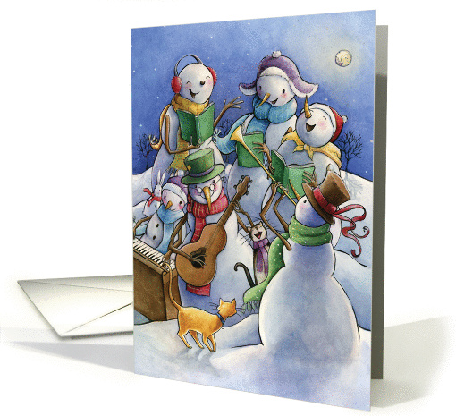Snowman Band card (89982)
