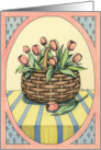 Tulip Basket card