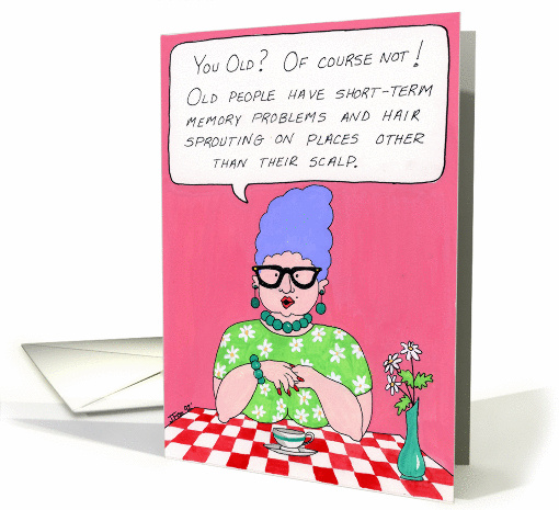 You, Old? card (50575)
