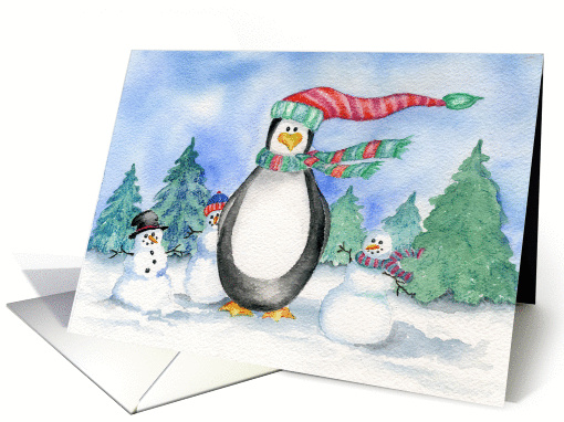 Penguin & Friends card (50615)