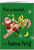 Festivus Party Invitation card