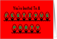 Festivus Party Invitation card