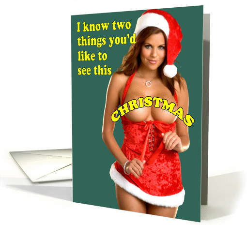 Two Things You'd Like For Christmas card (277333)