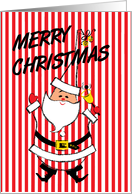 Vintage Style Christmas Card