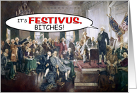 Have A Revolutionary Festivus card