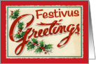 Festivus Greetings Card
