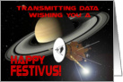 Festivus Wishes From Across the Cosmos! card