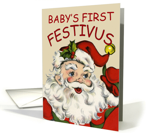 Baby's First Festivus card (71674)