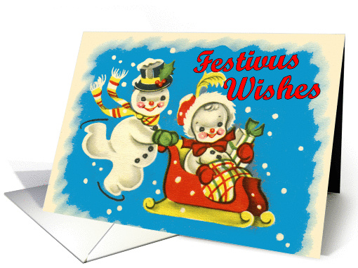 Festivus Wishes card (75981)
