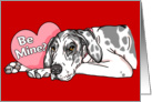 Great Dane Dog Valentine’s Day Cards