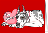 Great Dane Harle Valentine’s Day Cards