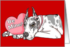 Great Dane Harle Valentine’s Day Cards