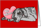 Great Dane Merle UC Valentine’s Day Cards