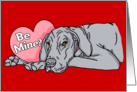 Great Dane Blue UC Valentine’s Day Cards