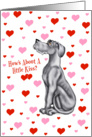 Great Dane Black UC Pucker Up Cards