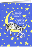 Great Dane Harle Twinkle Twinkle card
