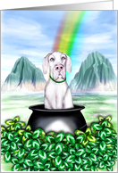 Great Dane White UC Pot O Gold card