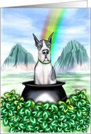 Great Dane Mantle Pot O Gold card