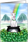 Great Dane White Pot O Gold card